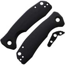 GHS-BLK G10 HANDLES W B/SPACER Black Size: S