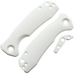 GHS-WHT G10 HANDLES W B/SPACER White Size: S