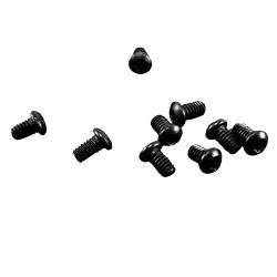 HB HANDLE SCREWS #T6 Size: LE (6xLONG 3xMID) - Black